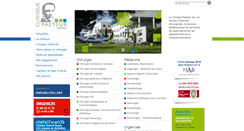 Desktop Screenshot of clinique-pasteur-royan.fr
